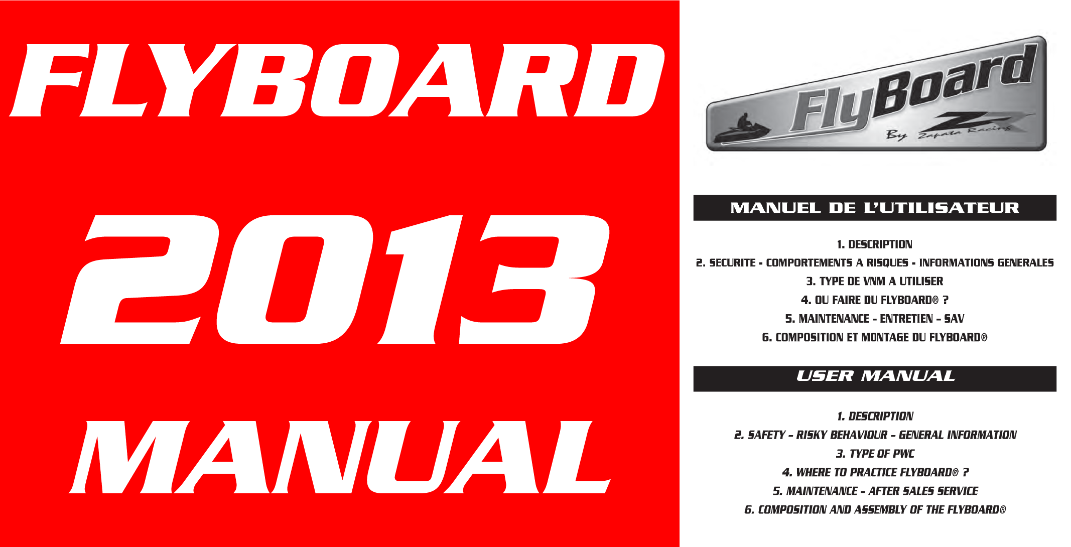Flyboard V2 2013 Manual Download